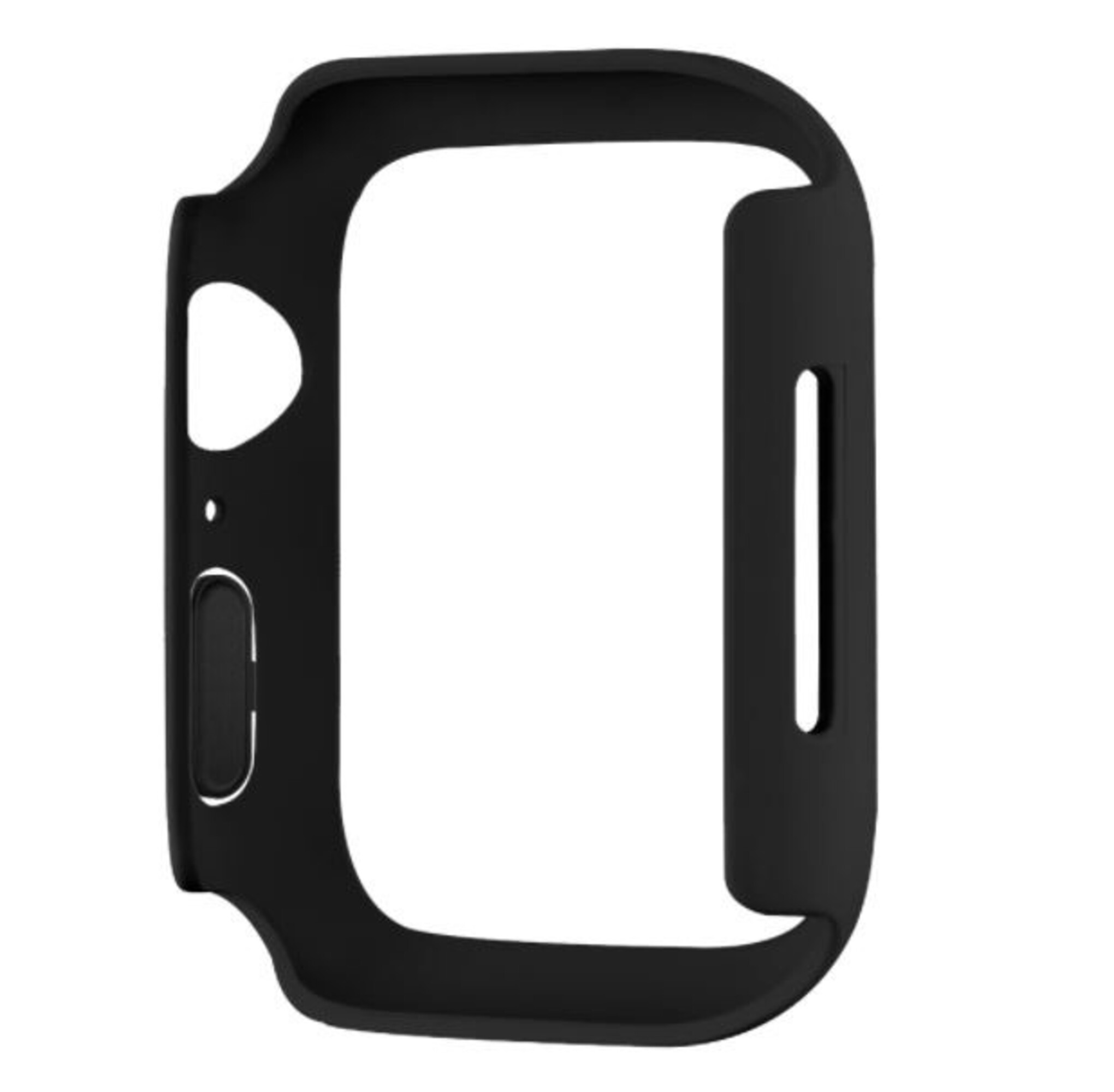 Apple Watch Series 4/5/6/SE PC hard case (mat zwart) Smartwatchbanden.nl