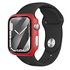 Strap-it® Strap-it Apple Watch Series 7/8/9 PC hard case met glas (rood) Strap-it® Strap-it Apple Watch Series 7/8/9 PC hard case met glas (rood)