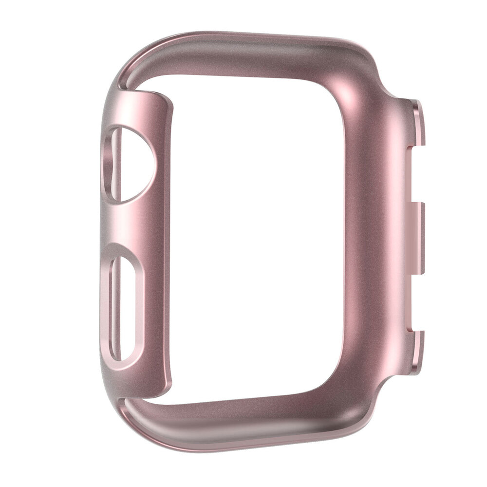 Strap-it® Strap-it Apple Watch Series 1/2/3 PC hard case met glas (rosépink)