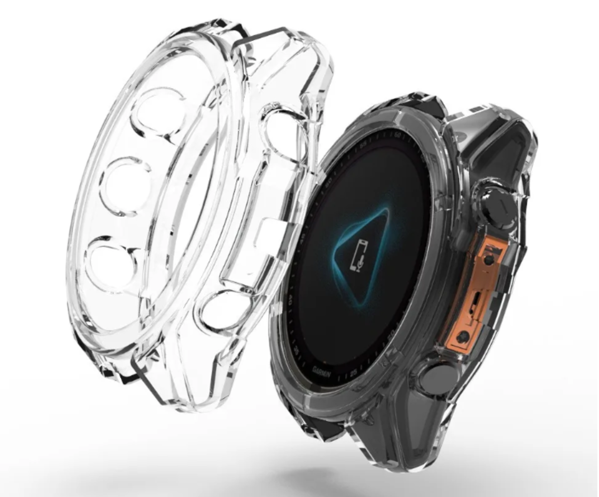 Strap-it® Strap-it Garmin Fenix 8 - 51mm TPU case (transparant)