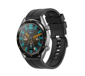 Strap-it® Huawei Watch GT 5 - 46mm extreme silicone band (zwart)