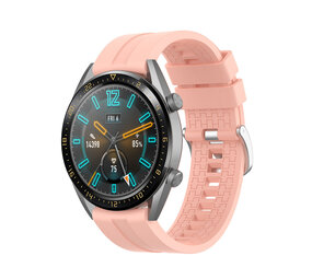 Strap-it® Huawei Watch GT 5 - 46mm extreme silicone band (roze)