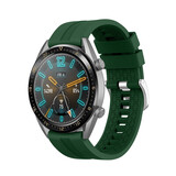 Strap-it® Huawei Watch GT 5 - 46mm extreme silicone band (legergroen)