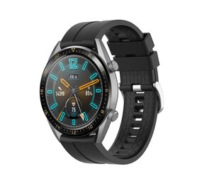 Strap-it® Huawei Watch GT 5 Pro - 46mm extreme silicone band (zwart)