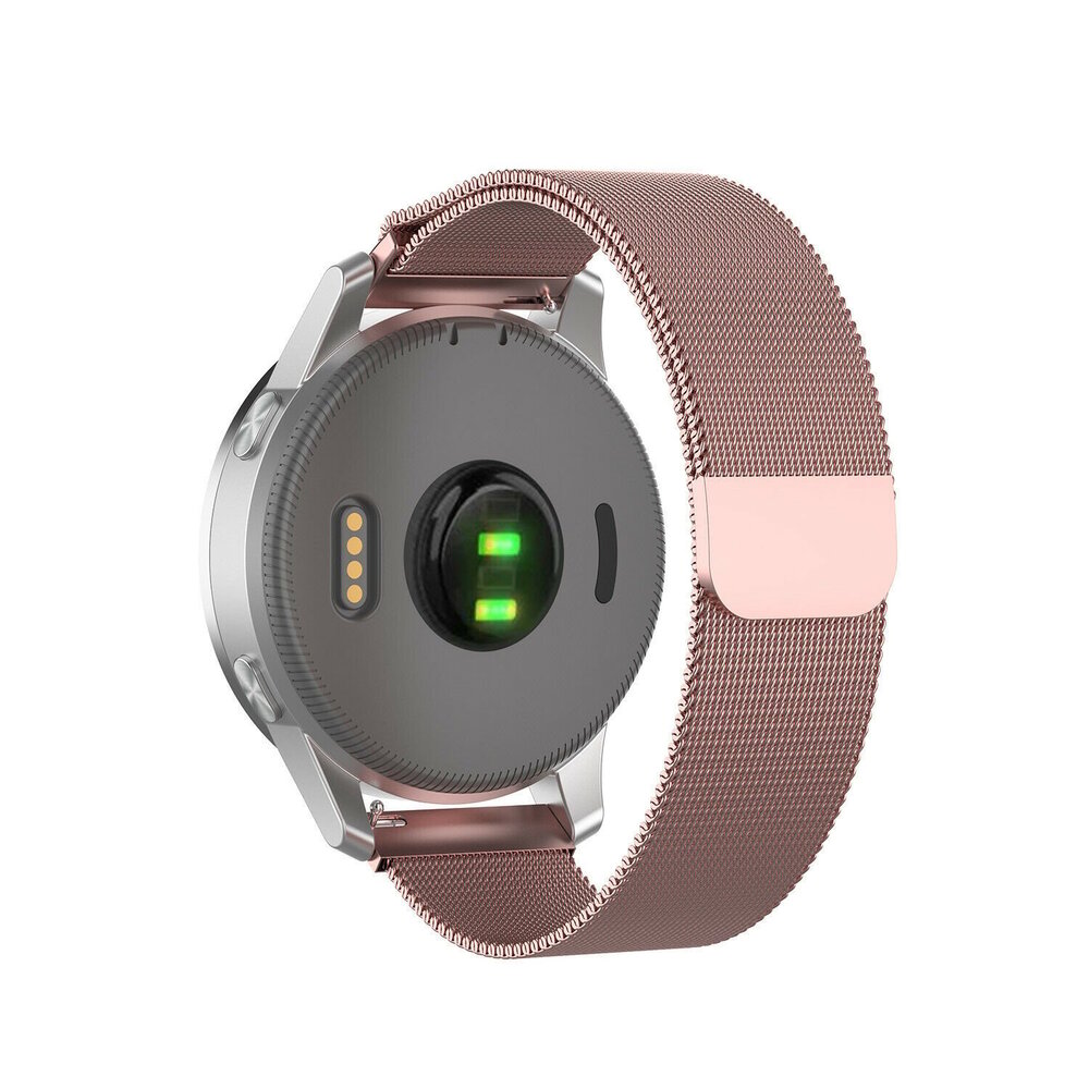 Strap-it® Strap-it Huawei Watch GT 5 Pro - 42mm Milanese band (roze)