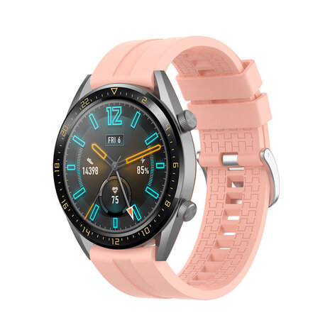 Strap-it® Strap-it Huawei Watch GT 4 - 46mm extreme silicone band (roze)