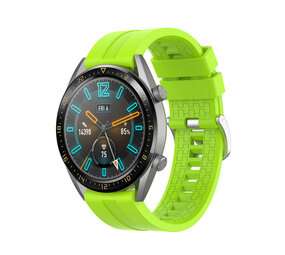 Strap-it® Huawei Watch GT 4 - 46mm extreme silicone band (lime)