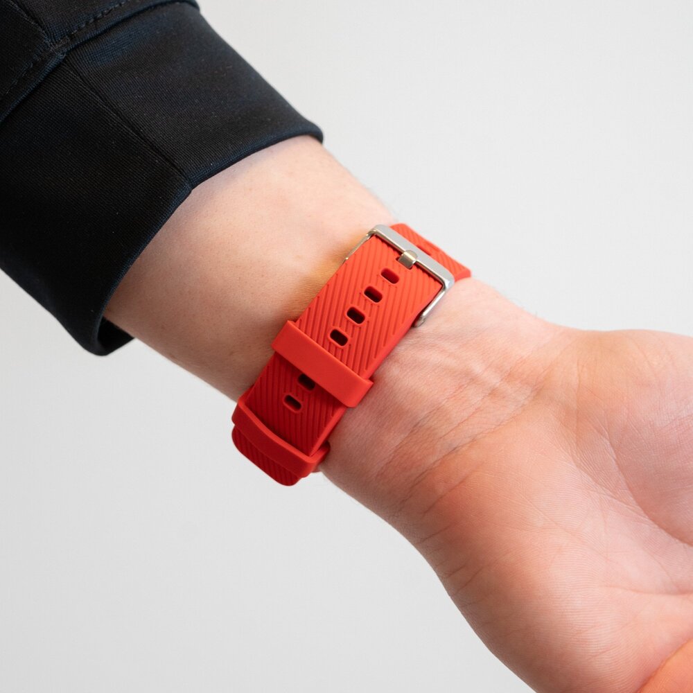 Bandz Bandz Suunto Vertical siliconen band 'Deluxe' (rood)