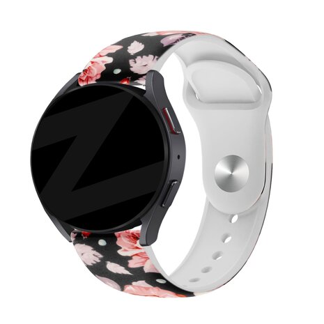 Bandz Bandz Coros Apex 42mm siliconen band 'Flowers'