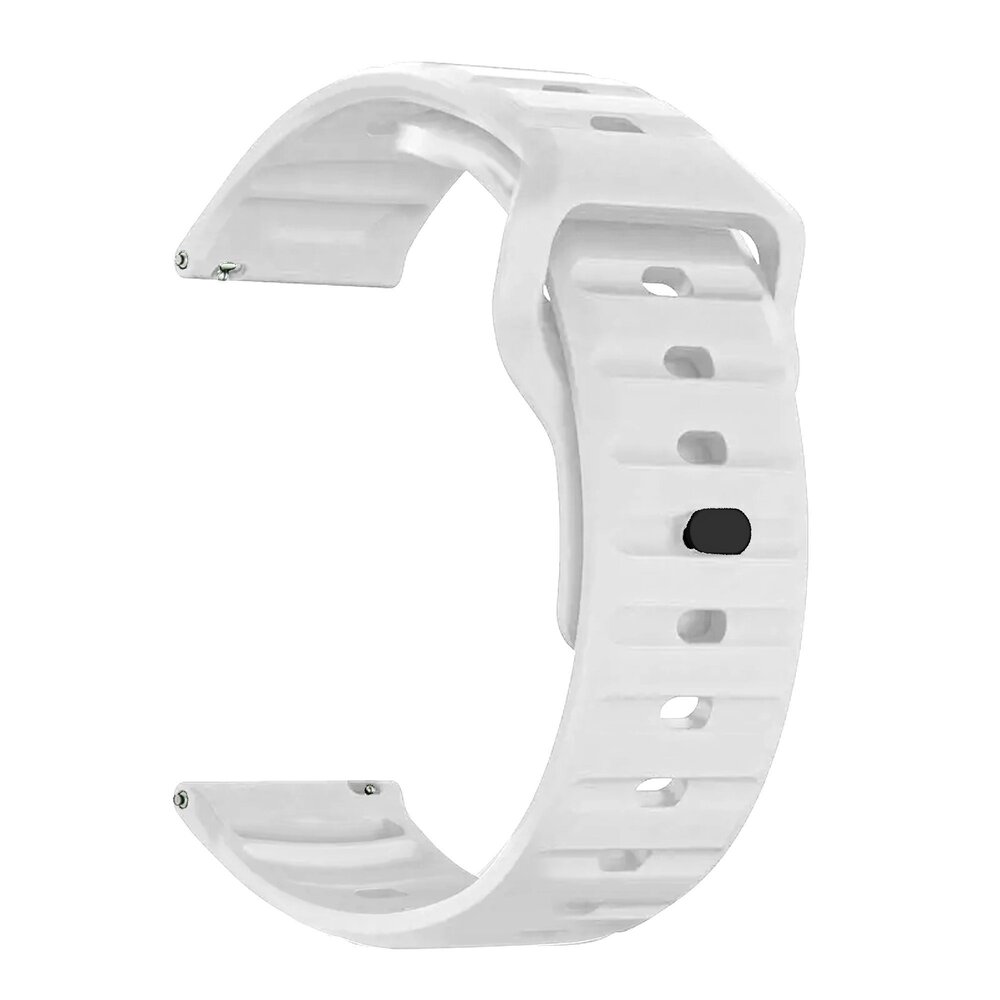 Strap-it® Strap-it Coros Apex 42mm outdoor siliconen bandje (wit)