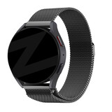 Bandz Bandz Huawei Watch Ultimate Milanese loop band (zwart)