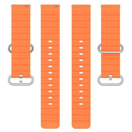 Strap-it® Strap-it Huawei Watch Ultimate Ocean bandje (oranje)