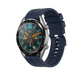 Strap-it® Huawei Watch Ultimate extreme silicone band (donkerblauw)
