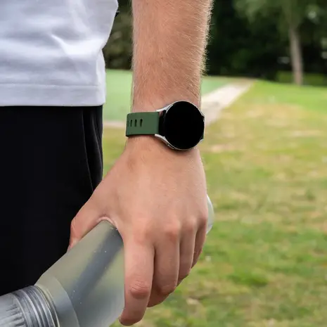 Strap-it® Strap-it Suunto 5 Peak outdoor siliconen bandje (groen)