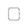PanzerGlass PanzerGlass Apple Watch 10 - 46mm Soft TPU bumper (transparant) PanzerGlass PanzerGlass Apple Watch 10 - 46mm Soft TPU bumper (transparant)