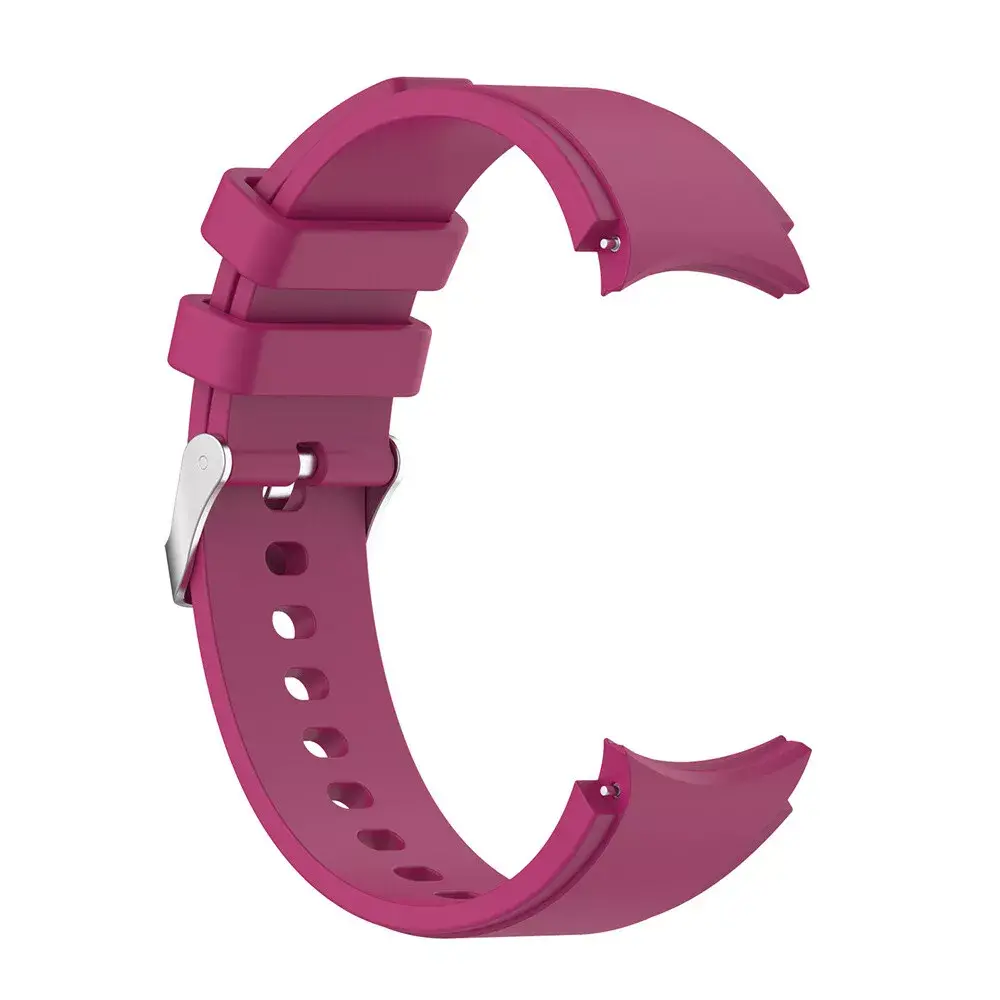 Strap-it® Strap-it Samsung Galaxy Watch 4 Classic 42mm siliconen bandje (rosé rood)