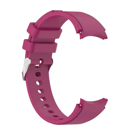 Strap-it® Strap-it Samsung Galaxy Watch 4 Classic 42mm siliconen bandje (rosé rood)