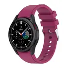 Strap-it® Strap-it Samsung Galaxy Watch 4 Classic 42mm siliconen bandje (rosé rood)