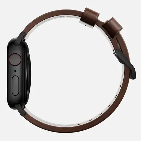 Nomad Nomad Modern Apple Watch leren bandje (bruin/zwart)