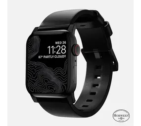 Nomad Nomad Modern Apple Watch leren bandje (zwart) Nomad Nomad Modern Apple Watch leren bandje (zwart)