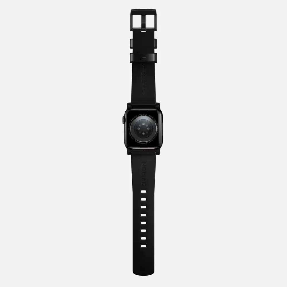 Nomad Nomad Modern Apple Watch leren bandje (zwart))