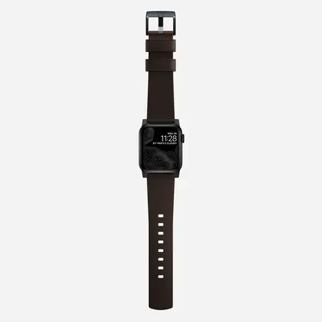 Nomad Nomad Active Pro Apple Watch hybride bandje (bruin/zwart)