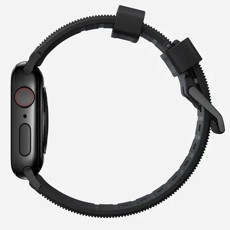 Nomad Nomad Rugged Apple Watch siliconen bandje (zwart)