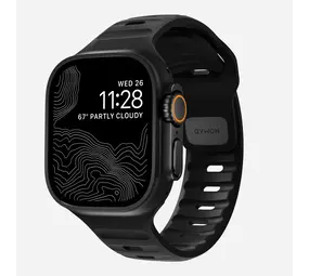 Nomad Nomad Sport Apple Watch siliconen bandje (zwart)