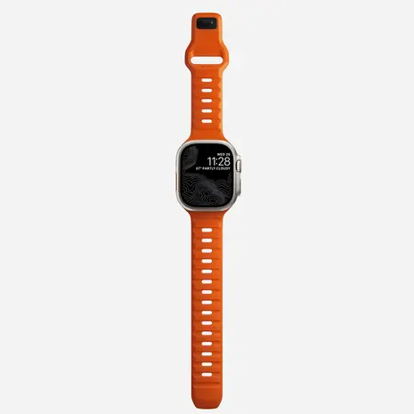 Nomad Nomad Sport Apple Watch siliconen bandje (ultra orange)