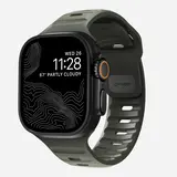 Nomad Nomad Sport Apple Watch siliconen bandje (ash green)