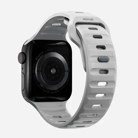 Nomad Nomad Sport Apple Watch siliconen bandje (lunar gray)