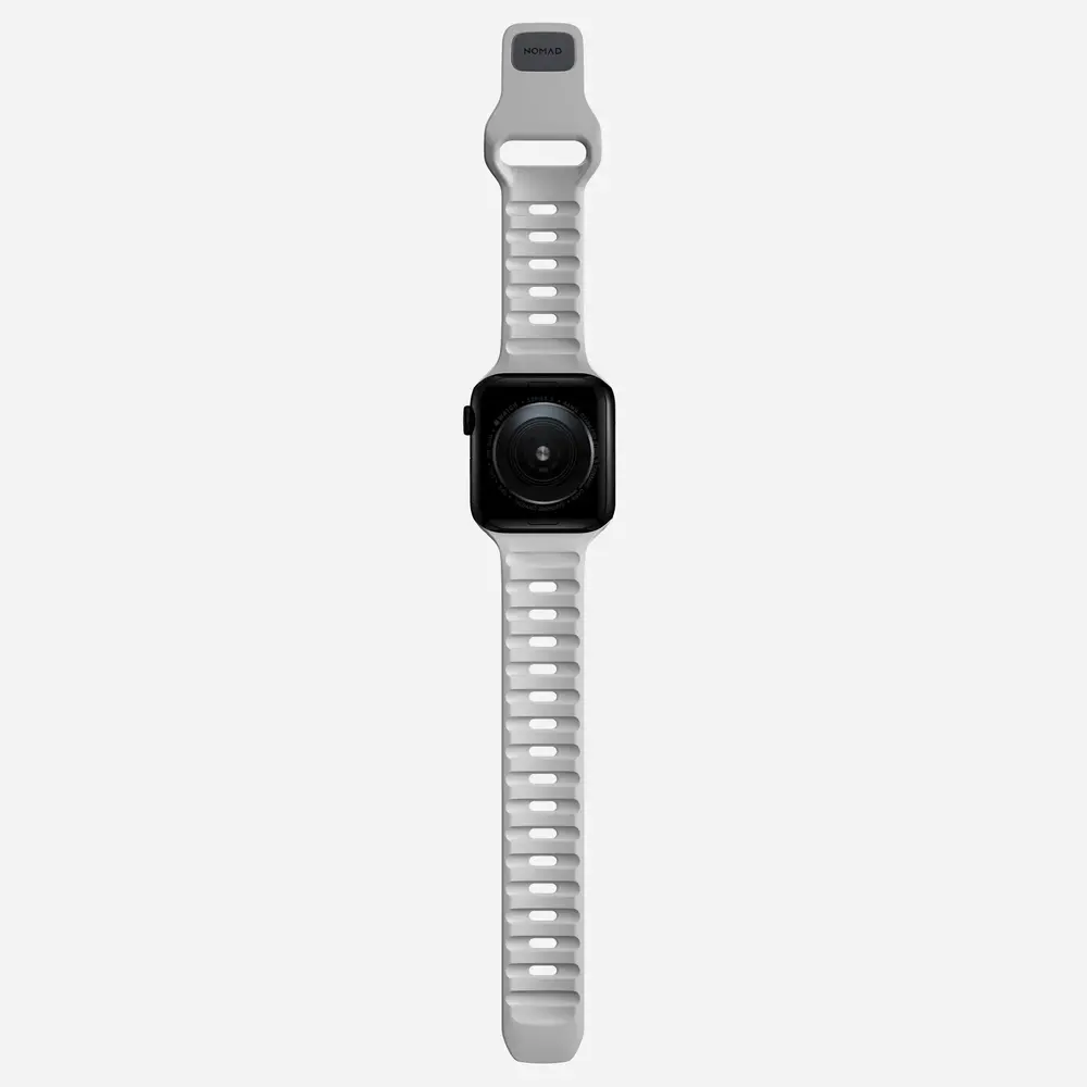 Nomad Nomad Sport Apple Watch siliconen bandje (lunar gray)