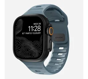 Nomad Nomad Sport Apple Watch siliconen bandje (marine blauw)