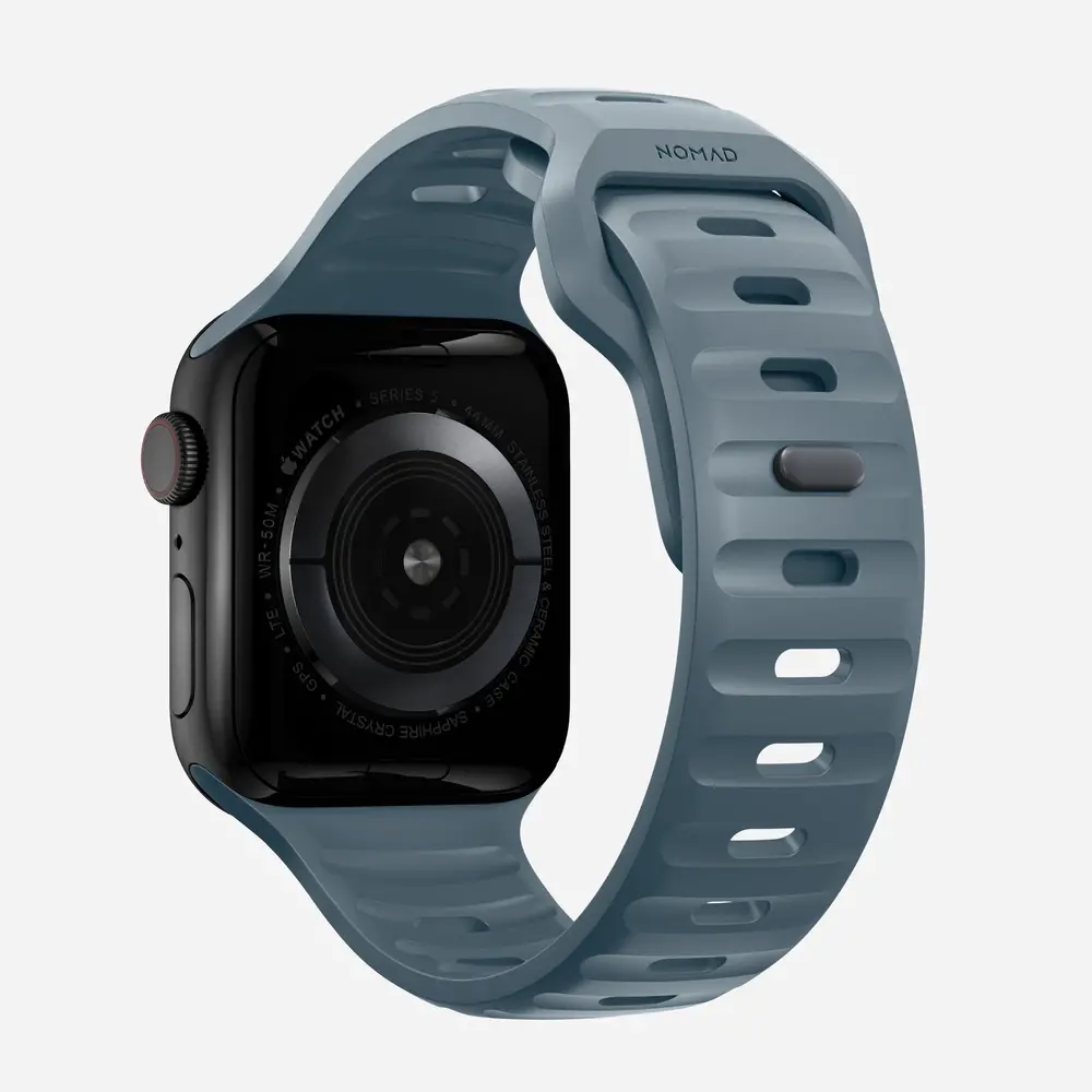 Nomad Nomad Sport Apple Watch siliconen bandje (marine blauw)