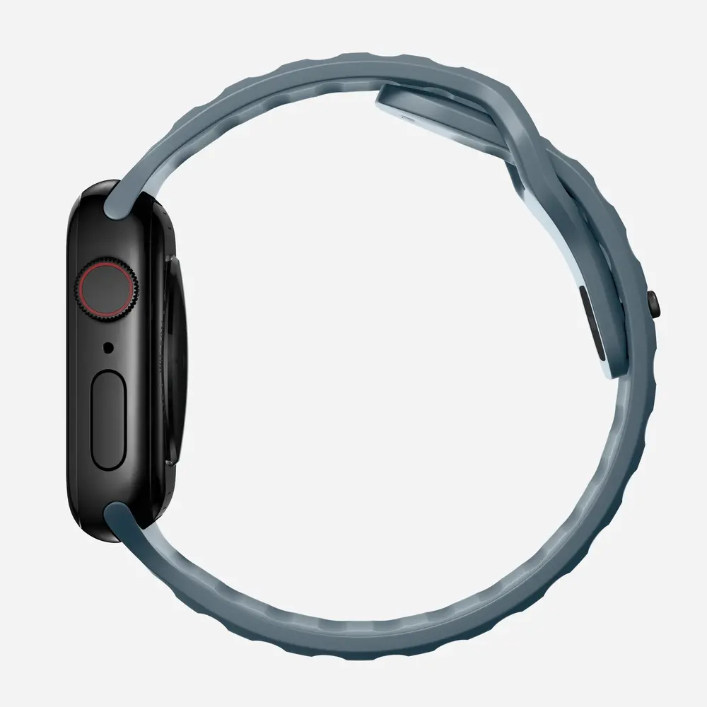 Nomad Nomad Sport Apple Watch siliconen bandje (marine blauw)