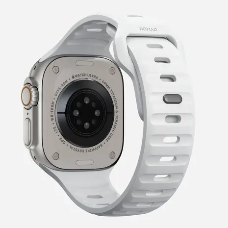 Nomad Nomad Sport Apple Watch siliconen bandje (wit)