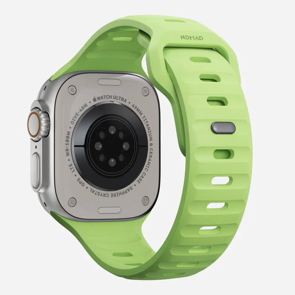 Nomad Nomad Sport Apple Watch siliconen bandje (Glow 2.0)