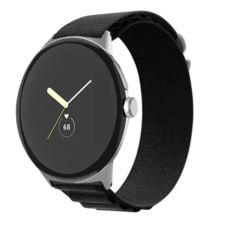 Strap-it® Strap-it Google Pixel Watch 1/2 Alpine bandje (zwart)