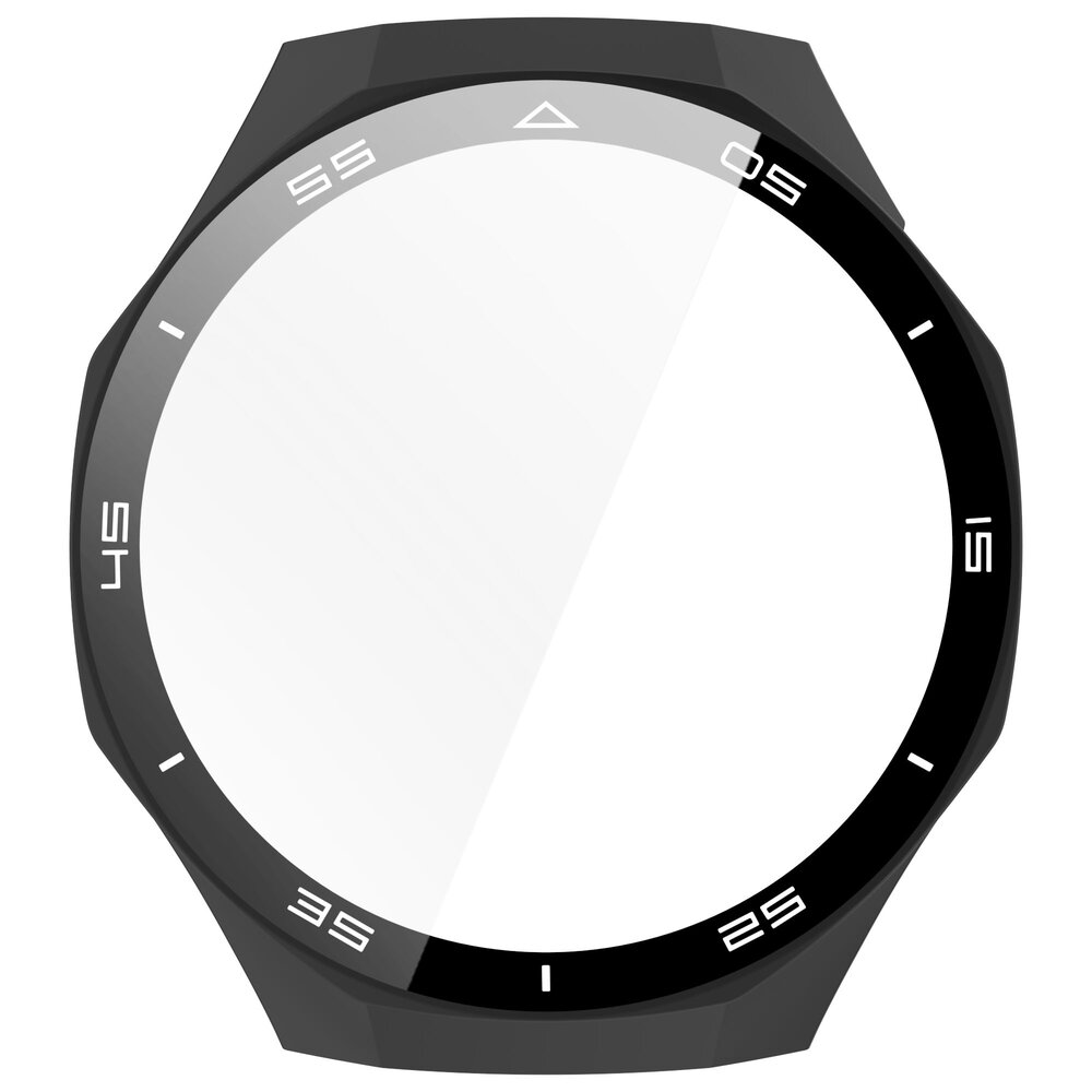 Strap-it® Strap-it Huawei Watch GT 5 Pro - 46mm hard case met glas (zwart)