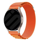 Strap-it® Strap-it Samsung Galaxy Watch 42mm Alpine nylon bandje (oranje)