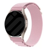 Strap-it® Amazfit Bip U (Pro) Alpine nylon bandje (roze) Strap-it® Amazfit Bip U (Pro) Alpine nylon bandje (roze)