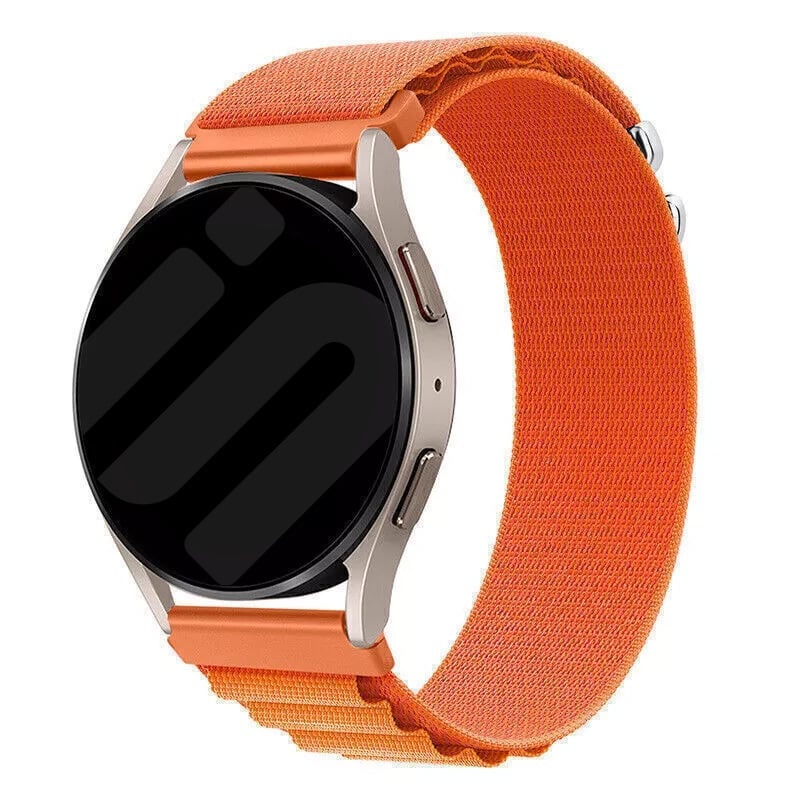 Samsung Galaxy Watch 3 45mm Alpine nylon bandje (oranje