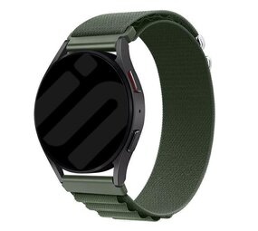 Strap-it® Xiaomi Watch 2 Pro Alpine nylon bandje (groen)
