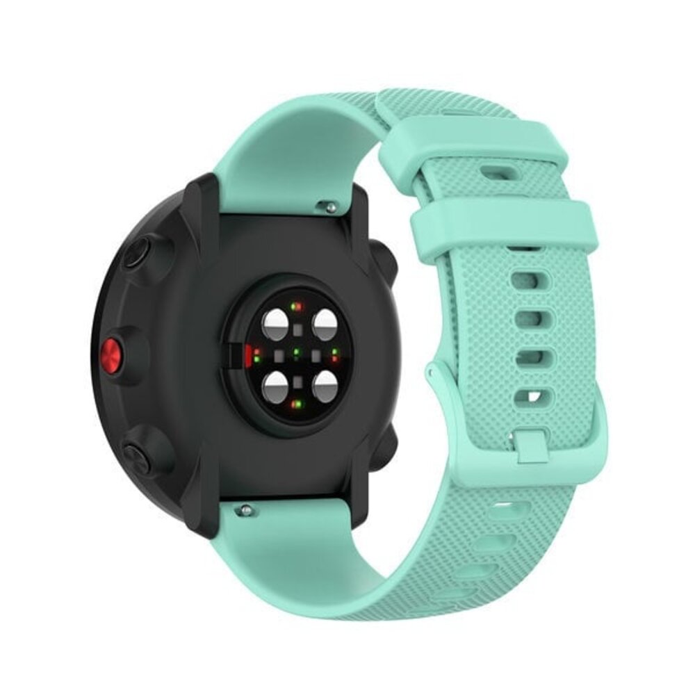 Strap-it® Strap-it Polar Vantage V3 luxe siliconen bandje (aqua)