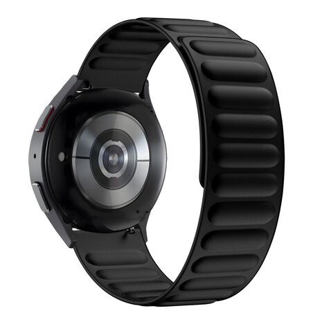 Bandz Bandz Redmi Watch 5 Active magnetisch geweven bandje (zwart)