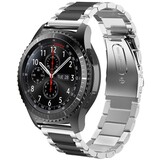 Strap-it® Redmi Watch 5 Active stalen band (zilver/zwart)