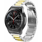 Strap-it® Redmi Watch 5 Active stalen band (zilver/goud)