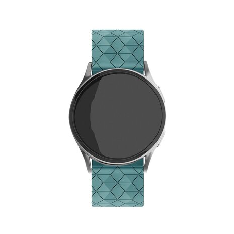 Strap-it® Strap-it Redmi Watch 5 Lite silicone hexa band (grijsblauw)