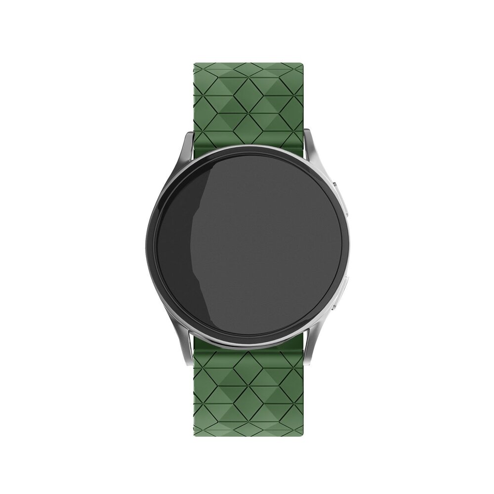 Strap-it® Strap-it Redmi Watch 5 Lite silicone hexa band (legergroen)