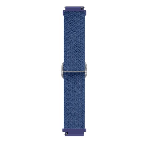 Strap-it® Strap-it Redmi Watch 5 Lite verstelbaar geweven bandje (blauw)